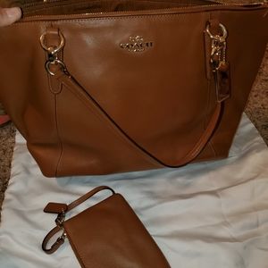 Coach leather set